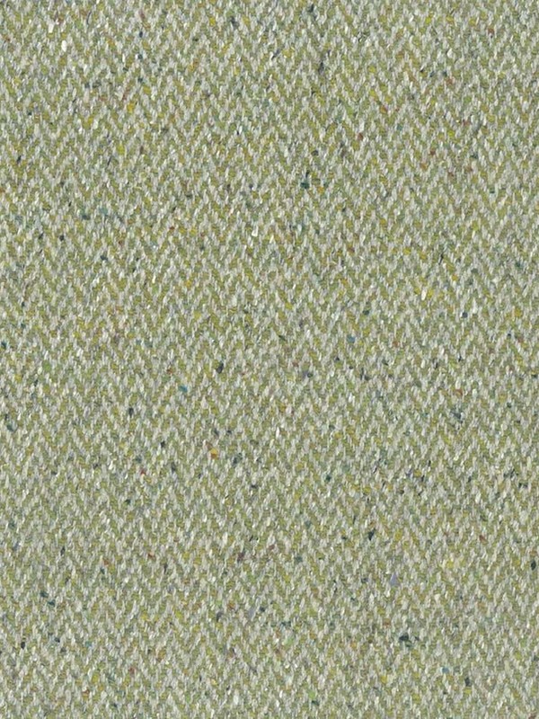 Herringbone Moss Fabric Sample