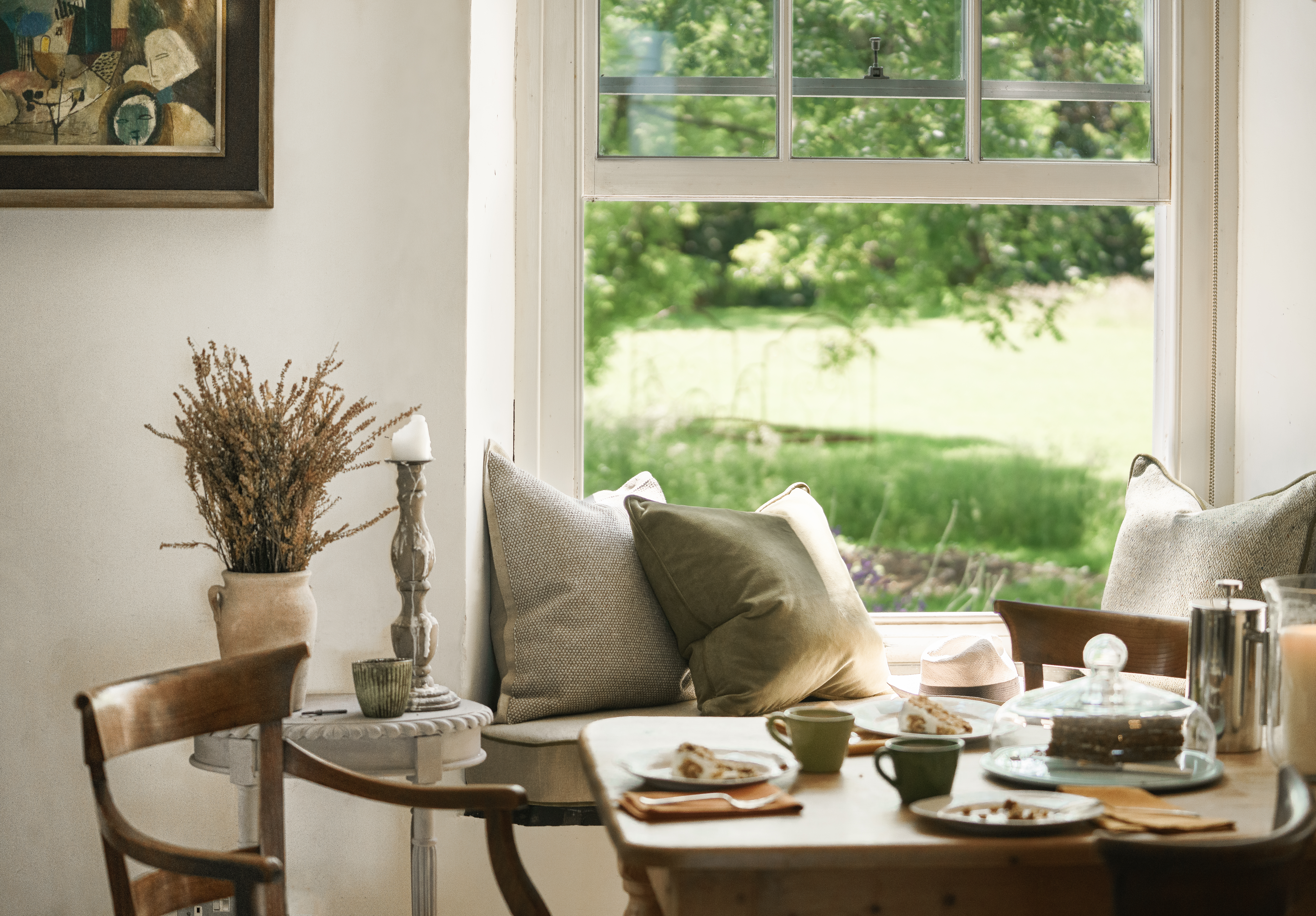 Find matching luxury soft furnishings from cushions to roman blinds