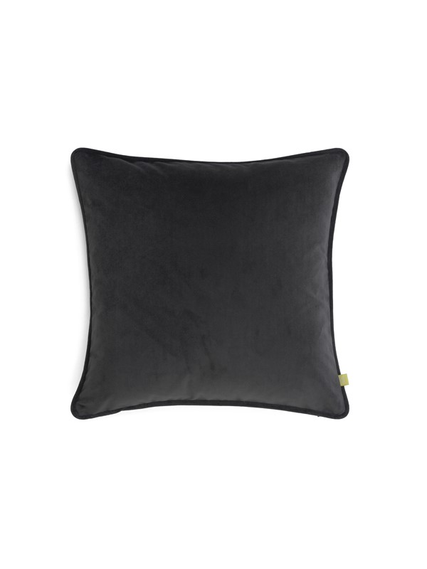 Velvet Charcoal Cushion 