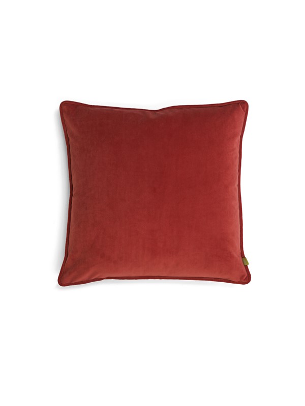 Velvet Rust Cushion 