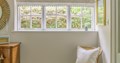 Made-to-measure roman blind fittings in neutral materials for Spring