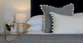 Scatter cushion and luxury pillow bolster to match the bed dressings